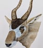 Addax Nasomaculatus Antelope Portrait - Endangered Species Charity Painting  - Image 2
