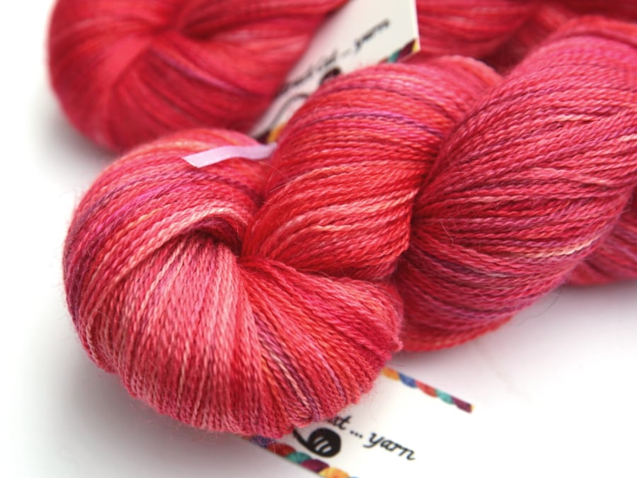 SALE: Zing - Silky baby alpaca laceweight yarn
