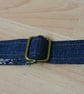 Denim crossbody sling bag upcycled denim jeans crossbody bag - Image 4