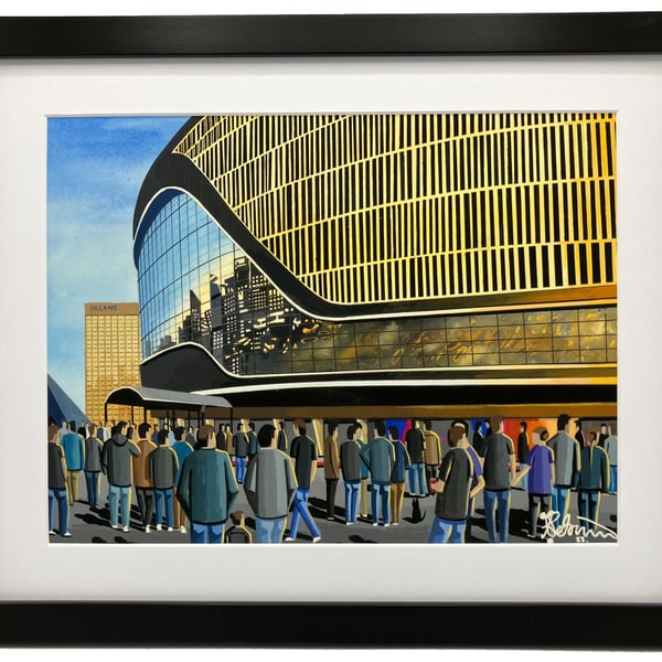 Las Vegas. Framed & Unframed Fine Art Print, American Football, Stadium Gift