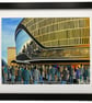 Las Vegas. Framed & Unframed Fine Art Print, American Football, Stadium Gift