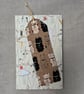 Bookmarks Japanese Fabric Lucky Cats - Image 2