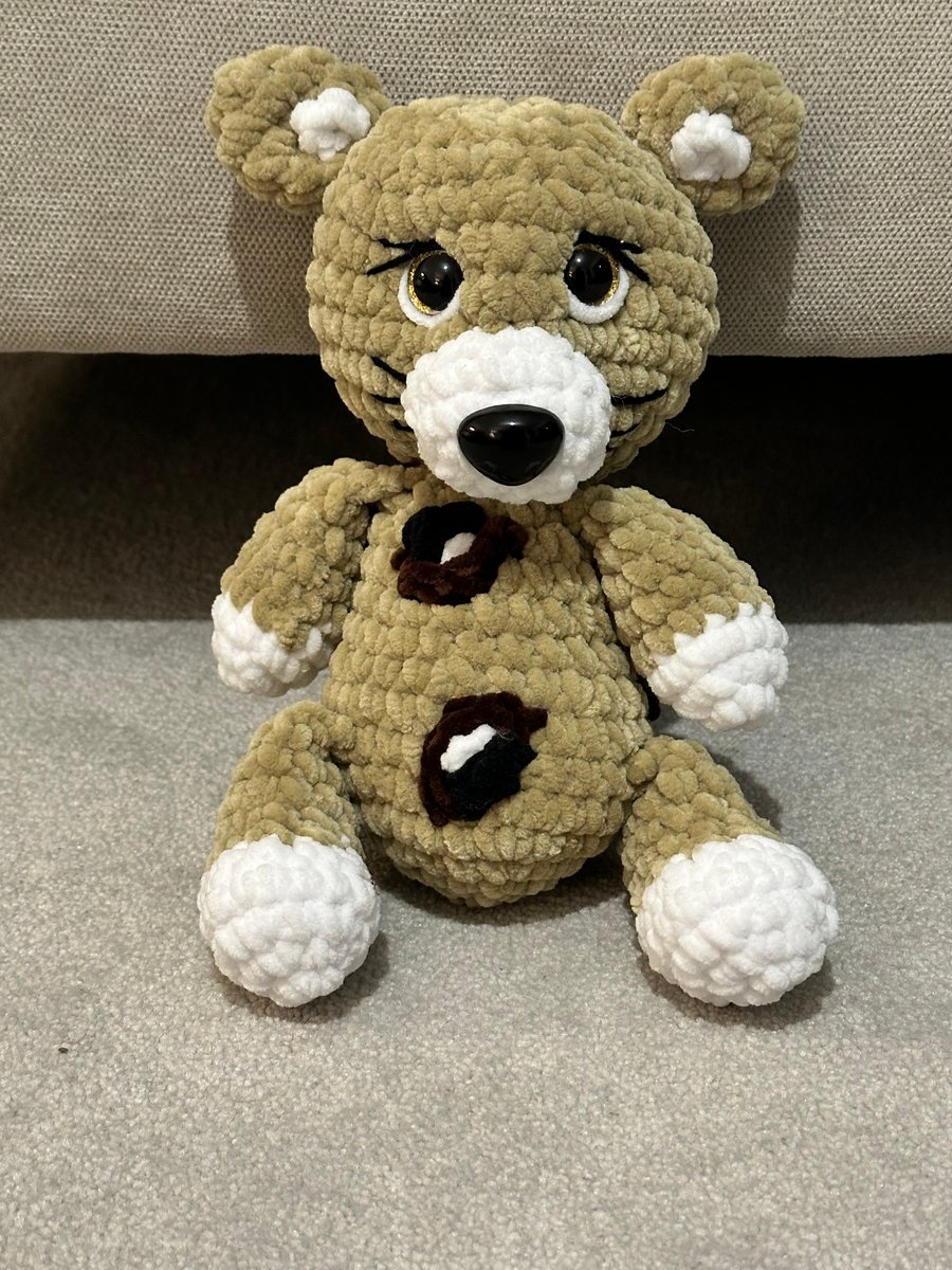 Leopard Crochet Plush Toy