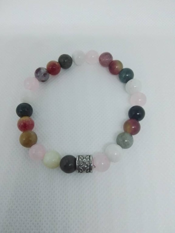 Reiki Infused Fertility Conseption Bracelet Made With Various 8mm Gemstone Beads