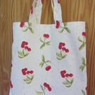 Cherry tote bag