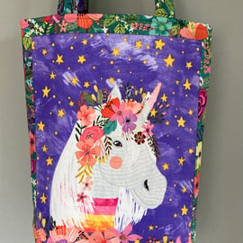 Magic Friend Unicorn Tote Bag