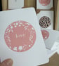 Wedding Love VALENTINES Anniversary Card (QM202) - Image 3