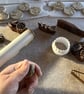 Handmade Spring Ceramic Hanger, Hanging Spring Decoration - Image 5