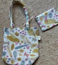 Toucan Tote & Purse set, Handmade in the UK