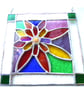 Flower Show Stained Glass Suncatcher Handmade  - Image 3