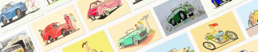 Retro Cat Art