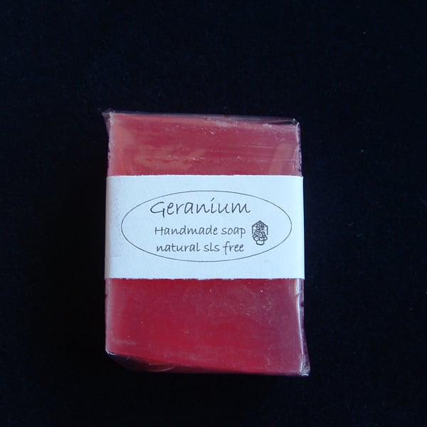Geranium SLS free Handmade Soap
