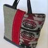 Quilted tote bag 