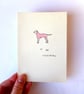 Dalmatian Valentine's Card - READY TO SHIP - Image 5