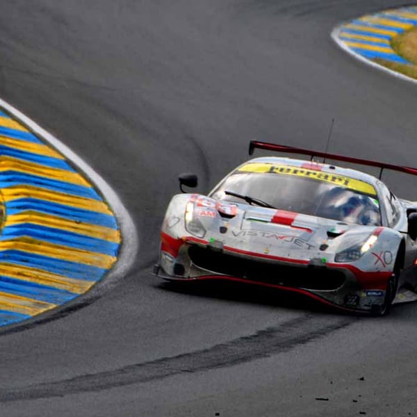 Ferrari 488 GTE EVO no54 24 Hours of Le Mans 2023 Photograph Print