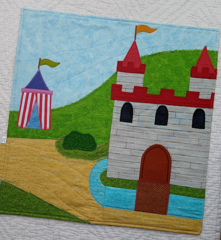 Playmat castle play scene toy (UKCE tested) - ready to ship