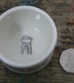 Porcelain tooth fairy dish - Image 2