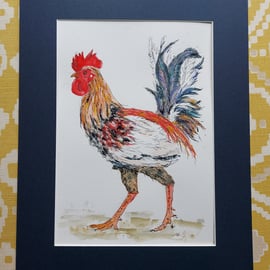 Proud Rooster- original art