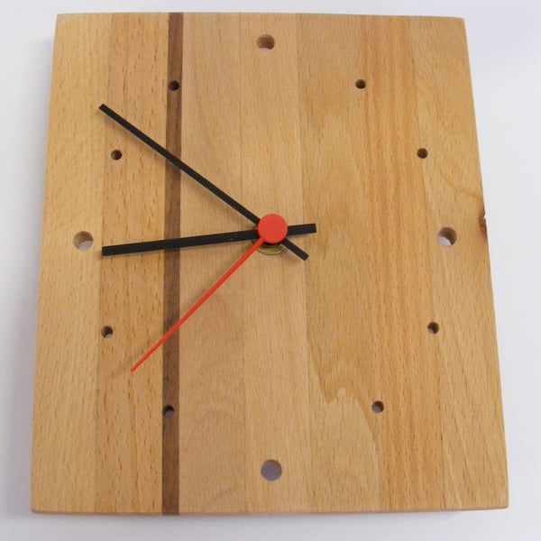 Wooden clock