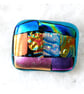 Patchwork  Brooch 111 Dichroic Fused Glass Handmade  - Image 3