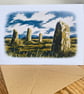 Blank Card A6 Landscape - Boskednan Stone Circle