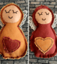 Seconds Sunday Angel  Lavender Bags - Heart Embellishment - Image 2