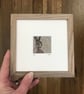 Hare - hand stitched textile - Image 1