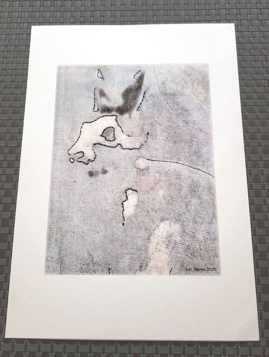 Mixed Media Art Print - 'Hare' Limited Edition