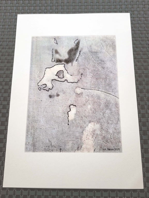 Mixed Media Art Print - 'Hare' Limited Edition