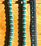 Handmade Beaded Necklace with Silver-Tone Accents - Image 2
