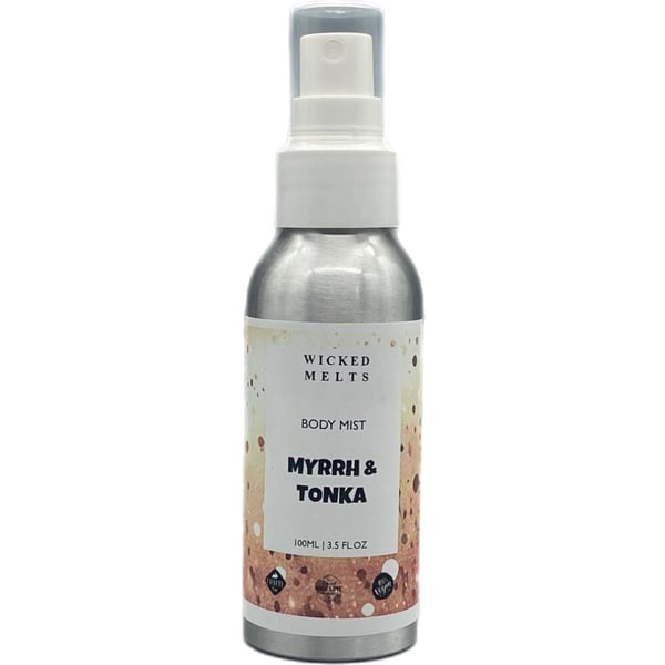 Myrrh & Tonka Body Mist – Vegan and Alcohol Free