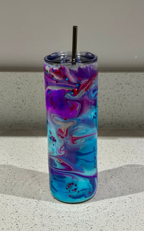 20oz Stainless Steel Resin Tumbler 