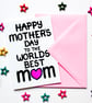 Happy Mother's Day To The Worlds Best Mum Mother's Day Card - Image 5
