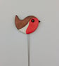 Clay robin decoration, plant pot decoration, gift for indoor gardeners  - Image 6