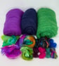 Bag Kit: Aurora Green & Purple Felt Bag on a Ball Materials Kit - Image 2