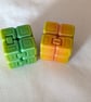 3d Printed Infinity Cube Fidget, pocket sized. FREE DELIVERY - Image 1