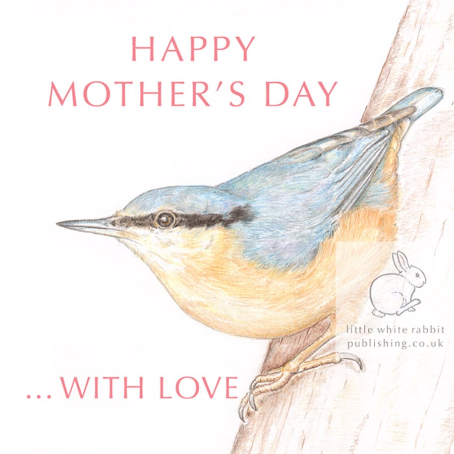 Nuthatch - Mother's Day Card