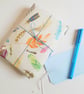 Butterfly Journal, Blue Leather, A6 - Image 9