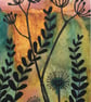 Hedgerow silhouettes Aceo  - Image 3