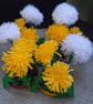 Handmade Yarn Dandelion Ornament - House Decoration Gift (Free Postage) - Image 3