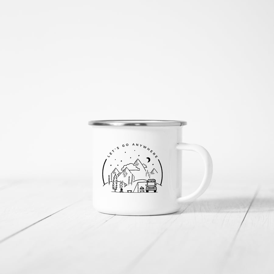 Wanderer Enamel Mug