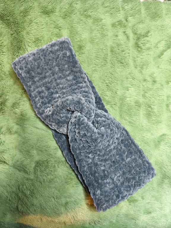 Grey Headband Ear Warmer