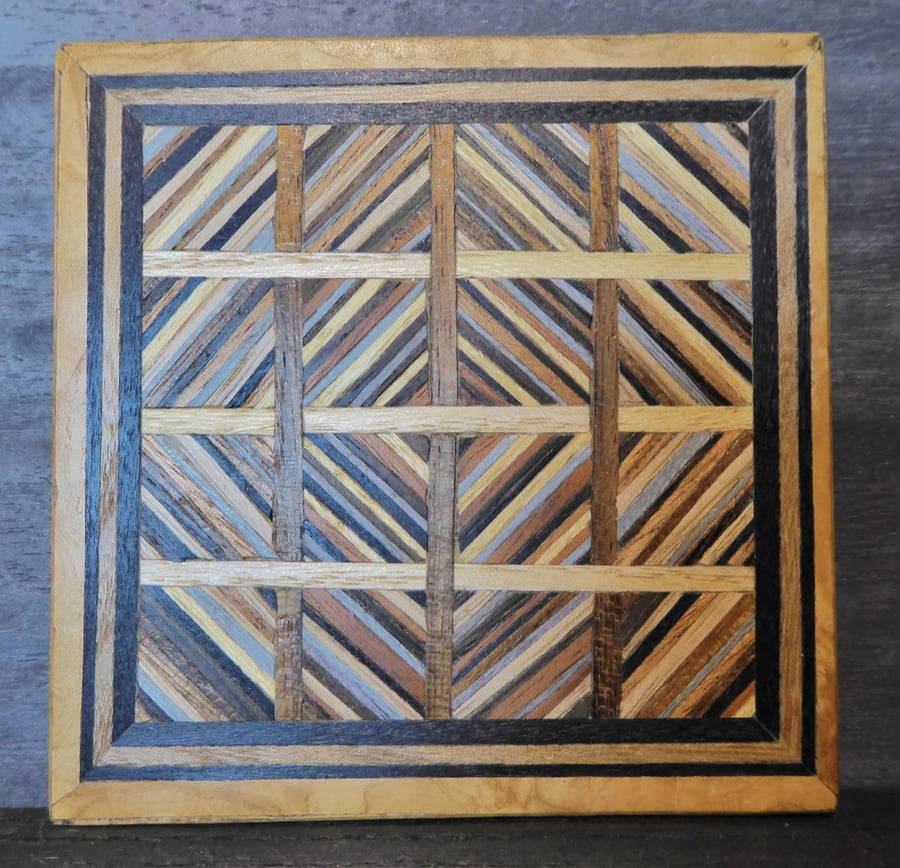 Wood Veneer Coaster