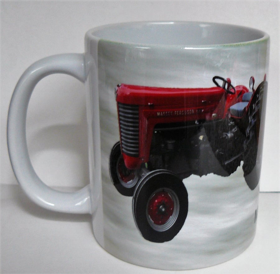 tractor 65 ceramic mug classic massey 65 farm farming ferguso 65