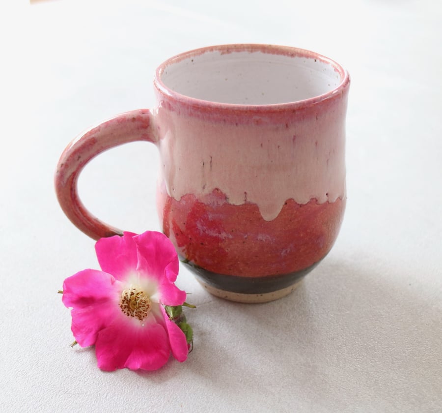 Strawberry Cheesecake Ceramic Mug