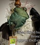 Green Shieldbug brooch