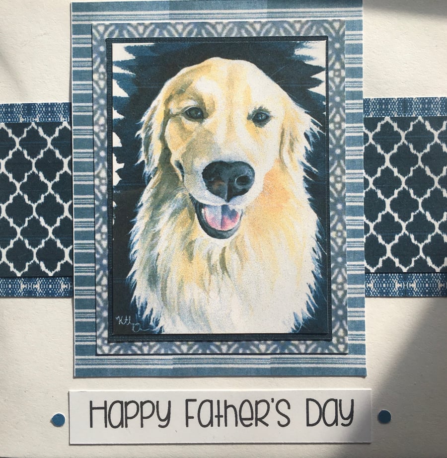 Happy Father’s Day Card - for a dog lover