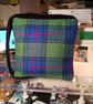 Harris Tweed Tartan Crossbody Bag with Thistle  - Image 5