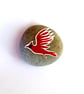 Red Cardinal Spirit Stone - MADE TO ORDER - Image 1