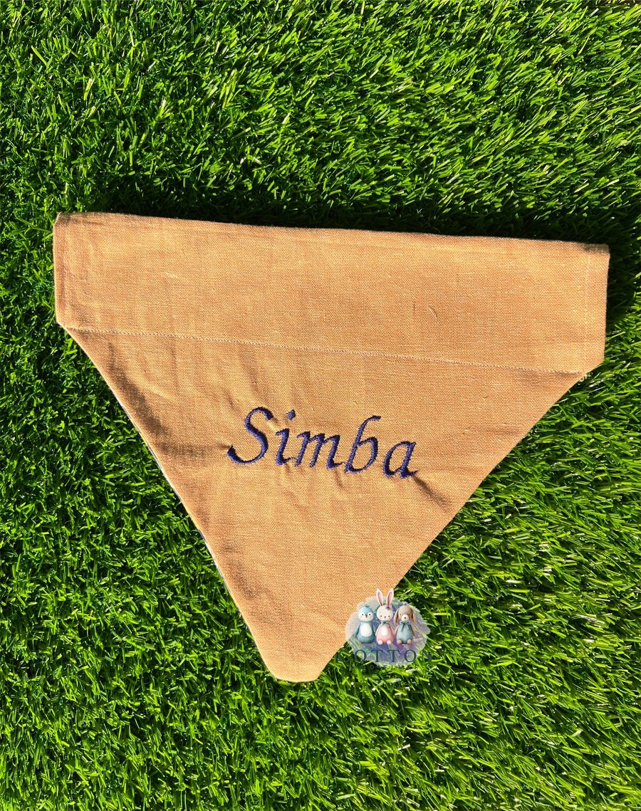 Personalised Dog Bandana